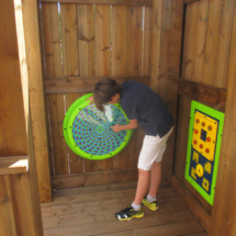 acrocabane avec jeux additionnels